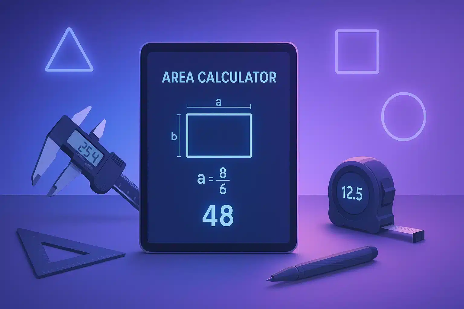 Area calculation concept