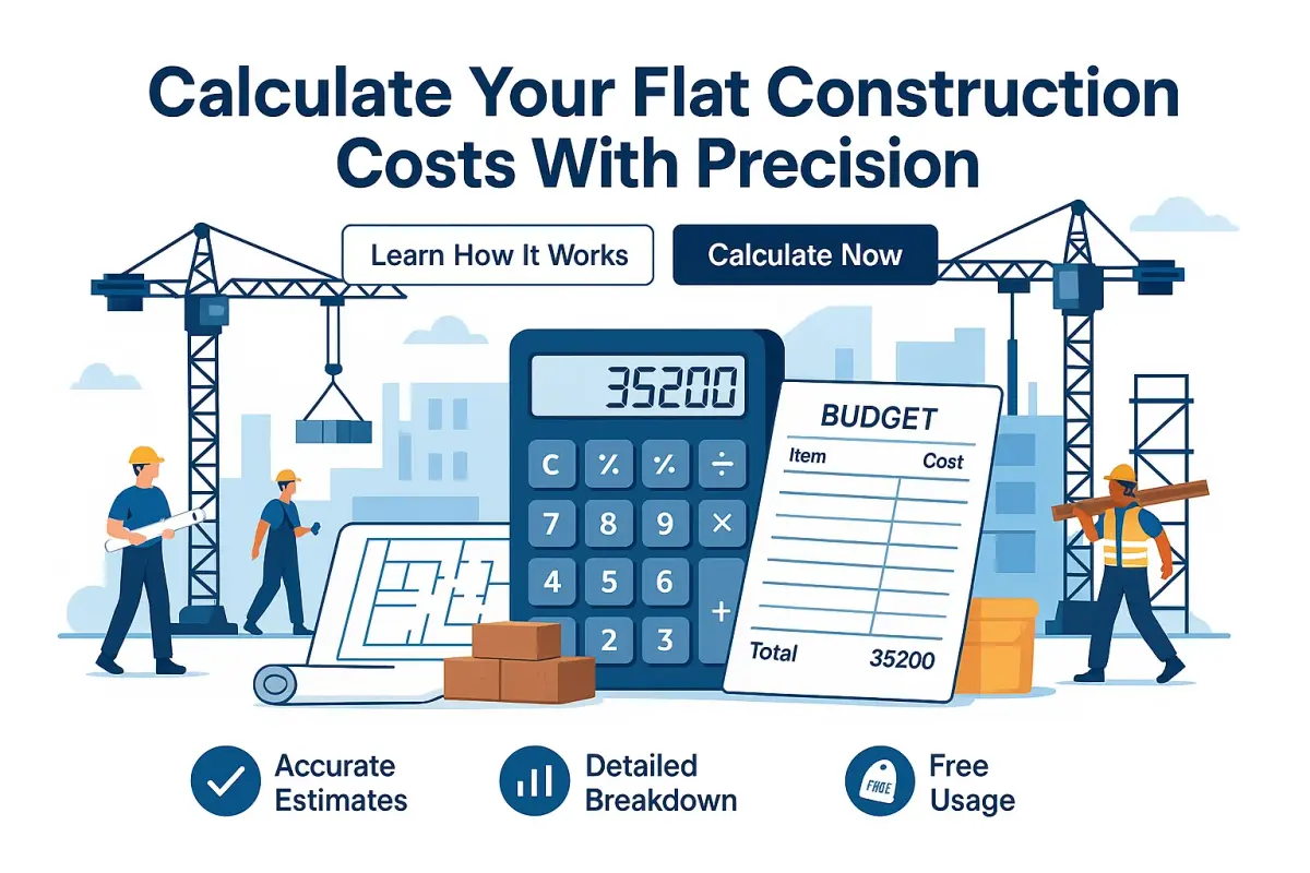 Flat Construction Cost Calculator