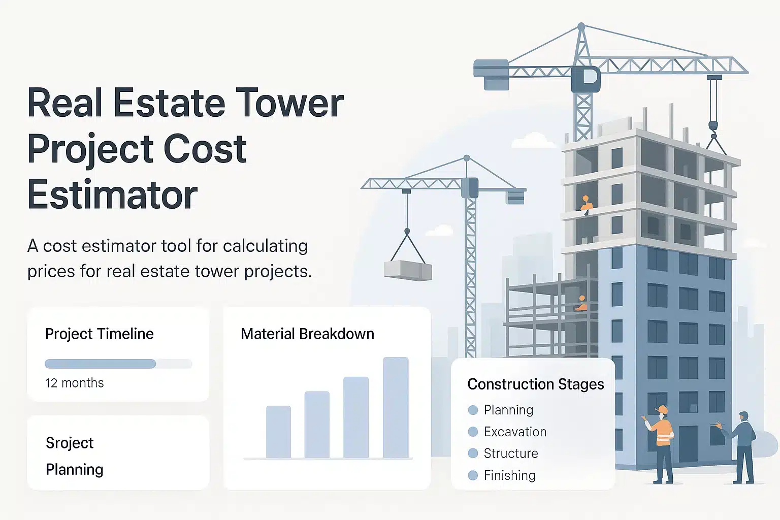 Real Estate Tower Project Cost Estimator