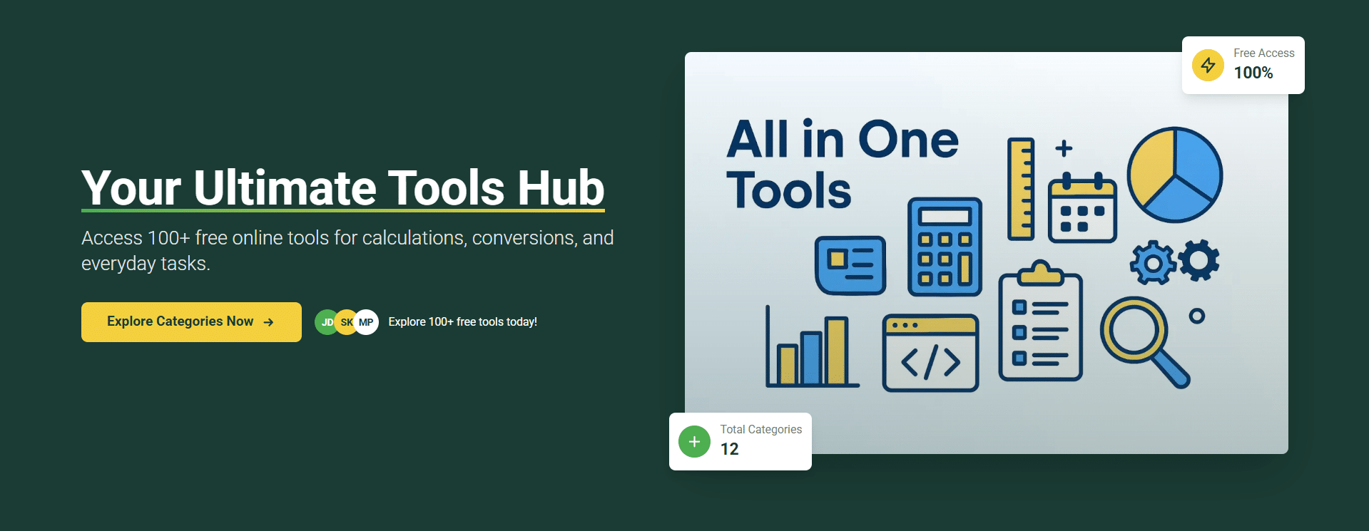 Free Online Tools Hub - AllInOneTools.net